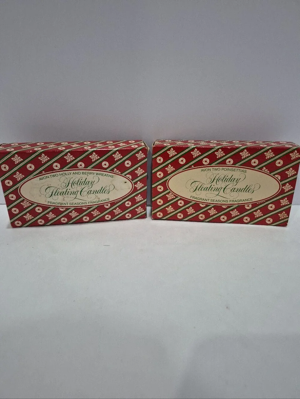 New Oldstock Vintage Christmas Decor Holiday Floating Candles